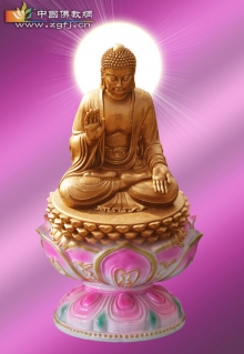 南无本师释迦牟尼金像