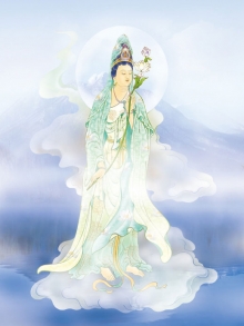 持莲观音
